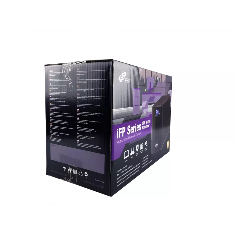 FSP iFP 2000 USV (unterbrechungsfreie Stromversorgung) Line-Interactive 2 kVA 1200 W 2 AC-Ausgangsanschlüsse