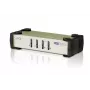 ATEN CubiQ CS84U 4-Port PS/2-USB VGA KVM-Switch, 2048 x 1536 (QXGA), inkl. KVM-Kabel
