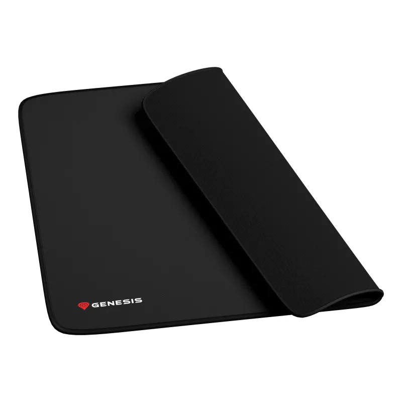 Genesis Carbon 500 S Logo Gaming-Mauspad, 210 x 250 mm, schwarz