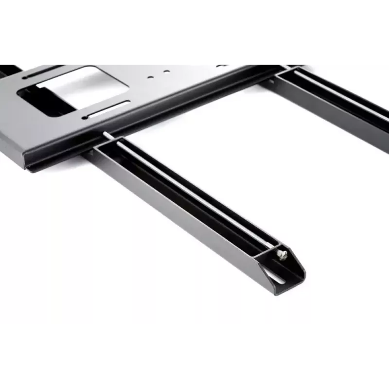 EDBAK TWB3c-B feste TV-Wandhalterung für Hochkantmontage, 65-86 Zoll, VESA 100x100 bis 800x400, max. 80 kg, Schwarz