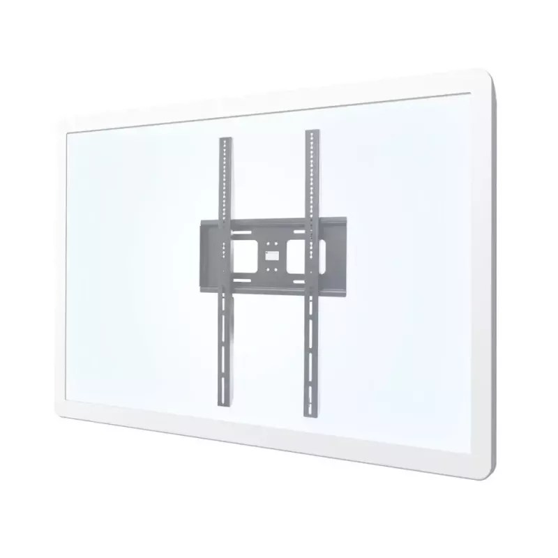 EDBAK TWB3c-B feste TV-Wandhalterung für Hochkantmontage, 65-86 Zoll, VESA 100x100 bis 800x400, max. 80 kg, Schwarz