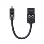 Belkin F2CD079bt Mini-DisplayPort-auf-HDMI-Adapter, 4K, 12,7 cm, Schwarz