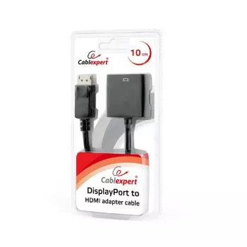 GEMBIRD DisplayPort auf HDMI Adapterkabel - Schwarz, Blister