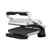 Tefal OptiGrill+ XL GC724D Kontaktgrill, 2000 W, 9 Programme, 800 cm², Schwarz/Metallisch