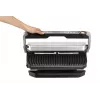 Tefal OptiGrill+ XL GC724D Kontaktgrill, 2000 W, 9 Programme, 800 cm², Schwarz/Metallisch
