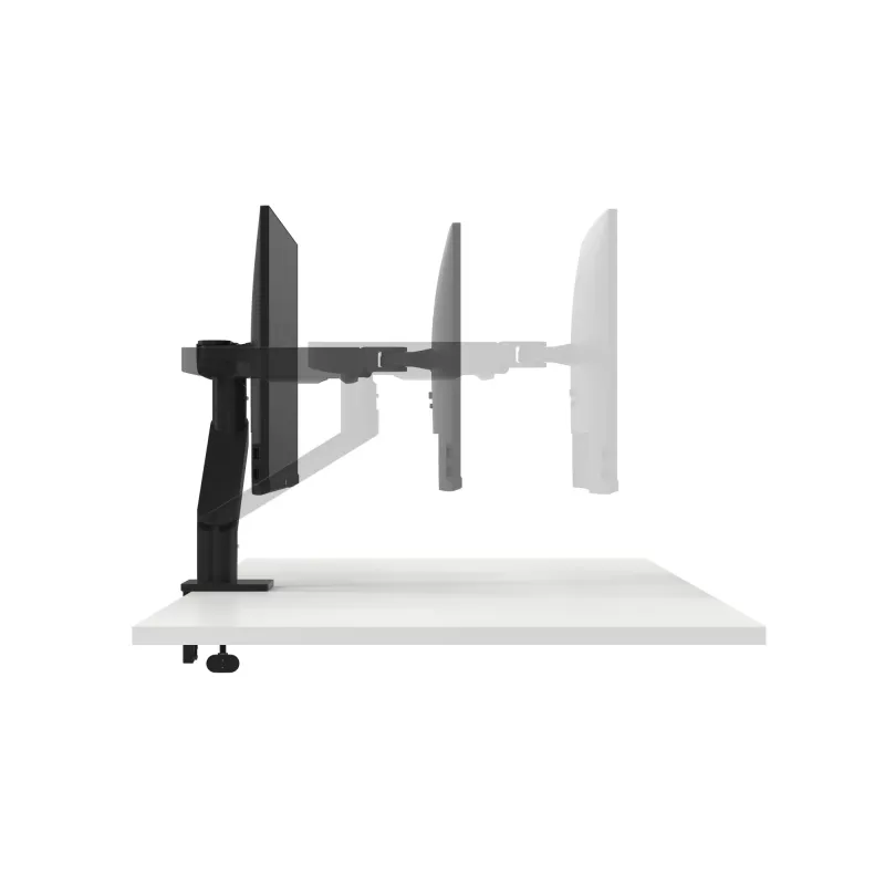 DELL Einzelmonitorarm – MSA20, 10 kg, 48,3 cm (19 Zoll), 96,5 cm (38 Zoll), Höhenverstellung, Schwarz