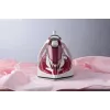 Gorenje SIH3000RBC Dampfbügeleisen, 3000 W, Keramiksohle, 350 ml Wassertank, 40 g/min Dampf, 1,6 kg, Rot/Weiß