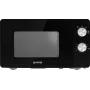 Solo-Mikrowelle Gorenje MO20E1B – 20 L, 800 W, 5 Leistungsstufen, 270 mm Drehteller, schwarz