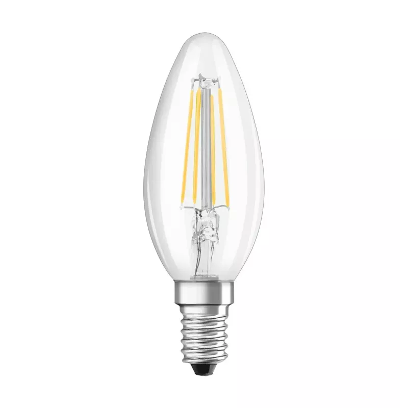 Osram Parathom Classic LED Filament 60 Lampe, 6 W, E14, Warmweiß (2700 K), nicht dimmbar