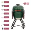 Keramischer Kamado-Grill TUNABONE Classic 23 Zoll (Größe L) Grün