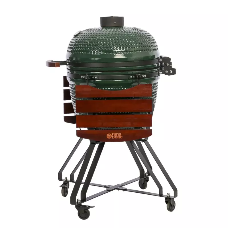 Keramischer Kamado-Grill TUNABONE Classic 23 Zoll (Größe L) Grün