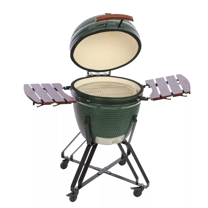 Keramischer Kamado-Grill TUNABONE Classic 23 Zoll (Größe L) Grün