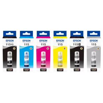 Tintenflasche Epson 115 ECOTANK Gelb C13T07D44A