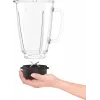Tischmixer Tefal BlendForce II BL4388 — 800 W, 1,25 l Glaskrug, Eiscrushen, schwarz/gebürsteter Edelstahl