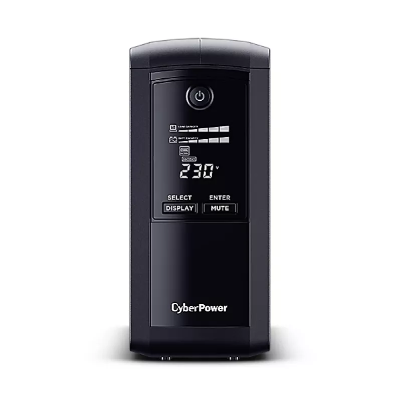 CyberPower VP700ELCD USV (unterbrechungsfreie Stromversorgung) Line-Interactive 0,7 kVA 390 W 4 Steckdosen