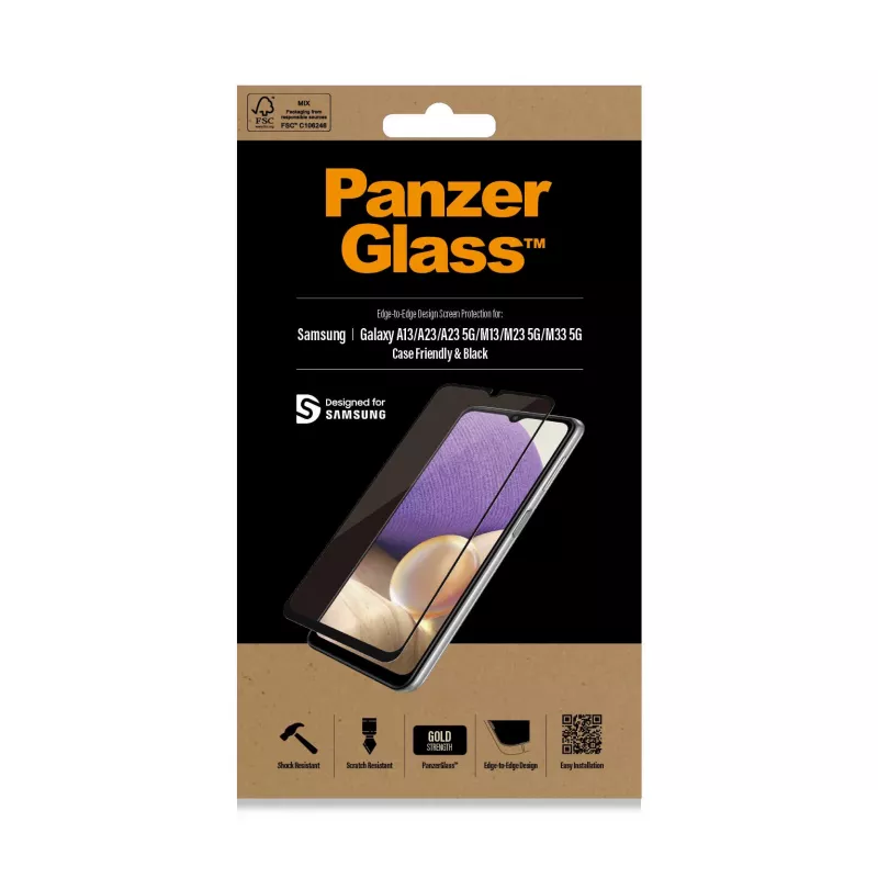 PanzerGlass ® Displayschutzfolie für Samsung Galaxy A13 | A23 | A23 5G | M13 | M23 5G | M33 5G