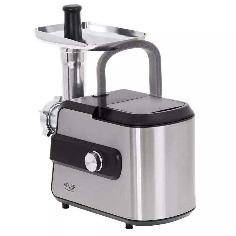 Fleischwolf Adler AD 4813 2000 W Schwarz Silber
