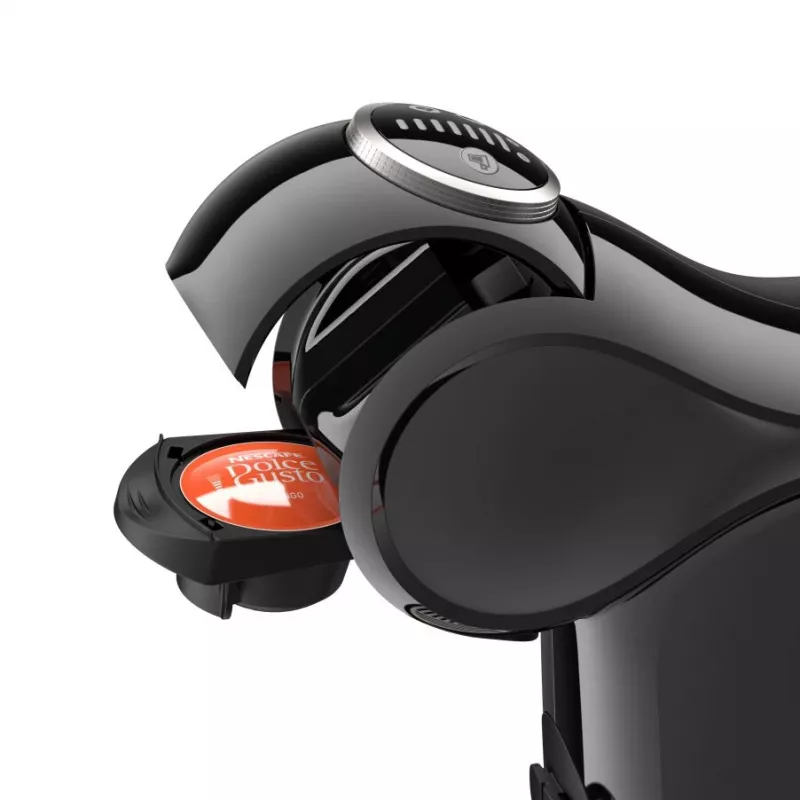 Kapselkaffeemaschine De’Longhi Genio S Plus EDG315.B — Dolce Gusto, 0,8 L Wassertank, 15 bar, Arbeitsplatte, schwarz