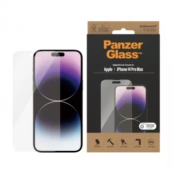 Bildschirmschutz PanzerGlass Apple iPhone 14 Pro Max Classic Fit kratz- und stoßfest