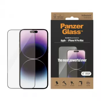 Bildschirmschutz PanzerGlass Apple iPhone 14 Pro Max Ultra-Wide Fit kratz- und stoßfest