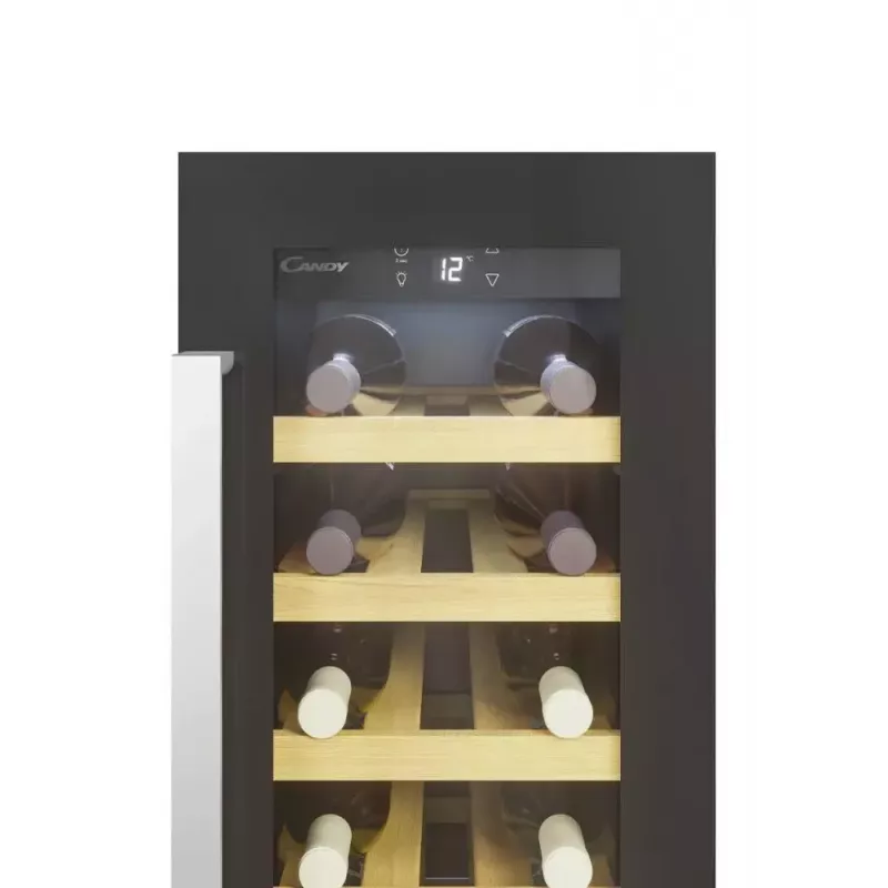 Einbau-Weinkühler Candy DiVino CCVB 30/1 Schwarz 20 Flaschen