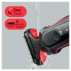 Braun Series 5 50-R1000s Folienrasierer Schwarz, Rot