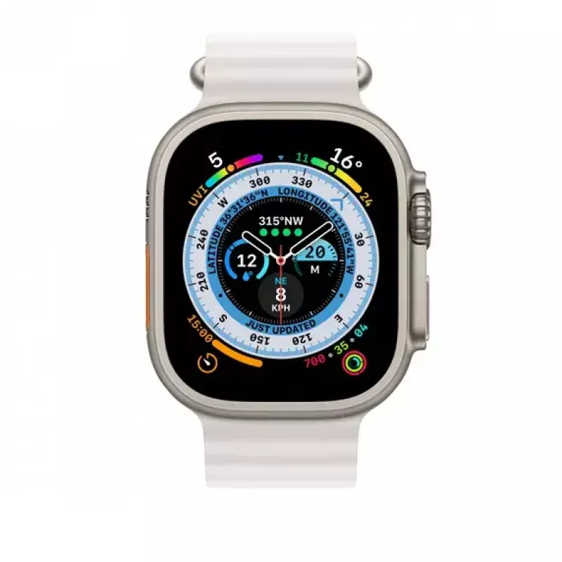 Armbandverlängerung Apple MQEA3ZM/A Weißes Fluorelastomer 50 mm