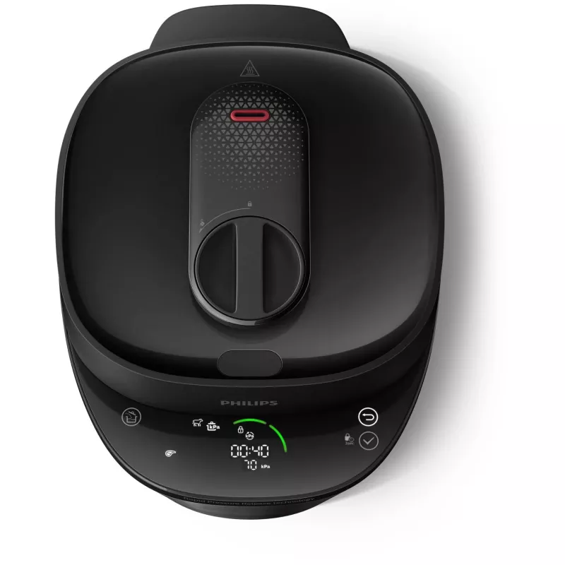 Philips All-in-One Cooker HD2151/40 Multikocher, 5 l, 1000 W, Schwarz