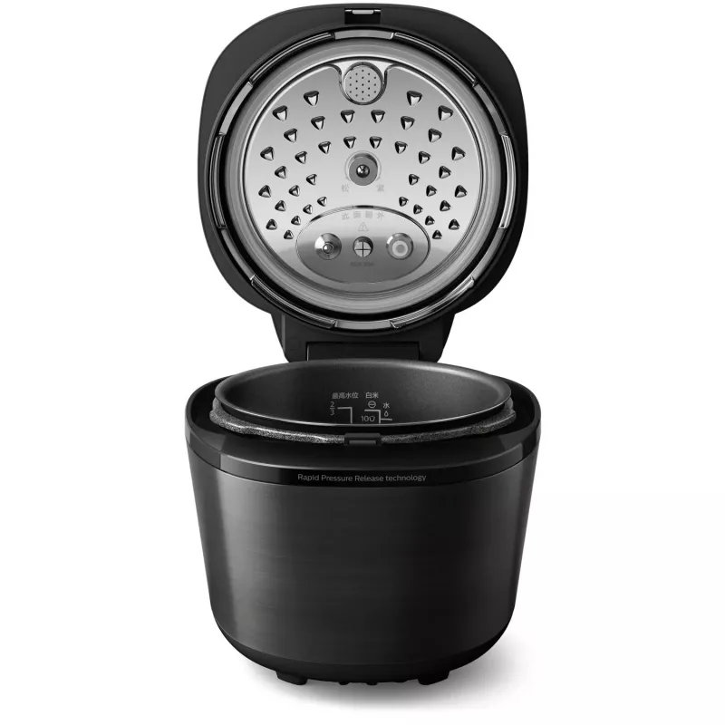 Philips All-in-One Cooker HD2151/40 Multikocher, 5 l, 1000 W, Schwarz
