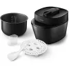 Philips All-in-One Cooker HD2151/40 Multikocher, 5 l, 1000 W, Schwarz
