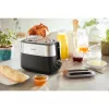 Philips Daily Collection HD2517/90 Toaster, 2 Schlitze, 830 W, Schwarz/Silber