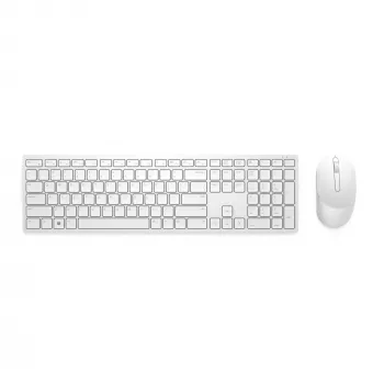 DELL Pro Tastatur und Maus - KM5221W - US International (QWERTY) - Weiß