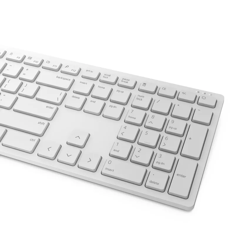 DELL Pro Tastatur und Maus - KM5221W - US International (QWERTY) - Weiß