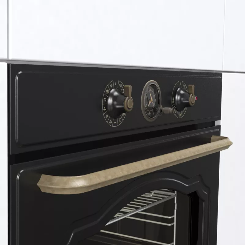 Gorenje BO3CO4L02 1 BOS67371CLB PL_ILCL, Groß, Elektrisch, 77 L, 2300 W, 77 L, 2300 W
