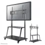 Neomounts NS-M4000BLACK TV-Rollwagen, Bodenständer 60-105 Zoll (152,4-267 cm), max. 150 kg, VESA 200x200-1000x600, höhenverstellbar, mit Ablage, schwarz