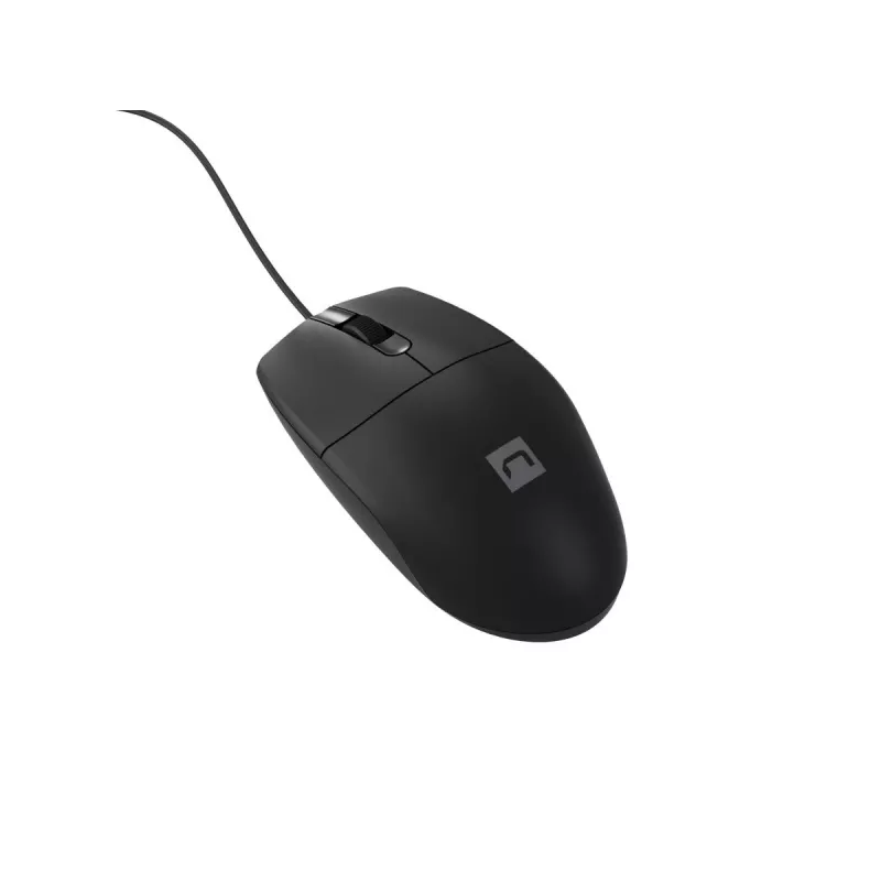 NATEC Maus USB Natec Ruff 2 1000dpi optisch Schwarz