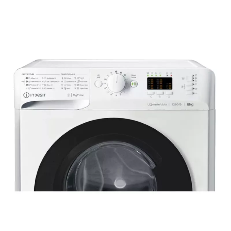Indesit MTWSA 61294 WK EE Waschmaschine Frontlader 6 kg 1151 U/min Weiß
