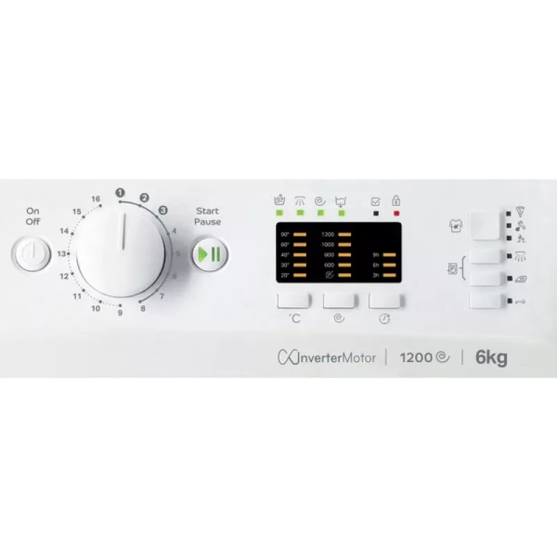 Indesit MTWSA 61294 WK EE Waschmaschine Frontlader 6 kg 1151 U/min Weiß