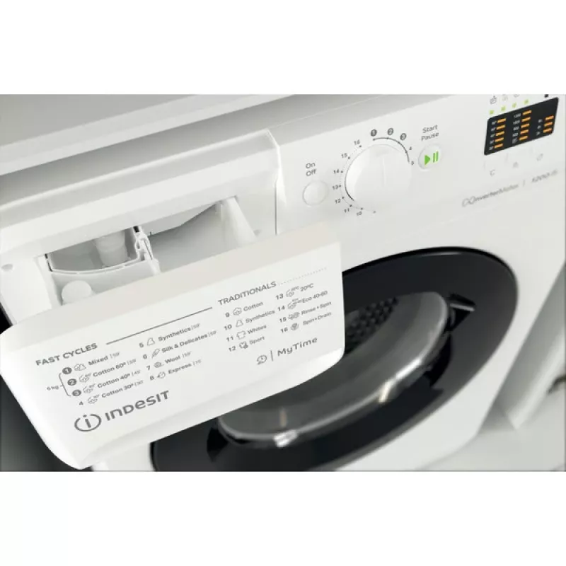 Indesit MTWSA 61294 WK EE Waschmaschine Frontlader 6 kg 1151 U/min Weiß