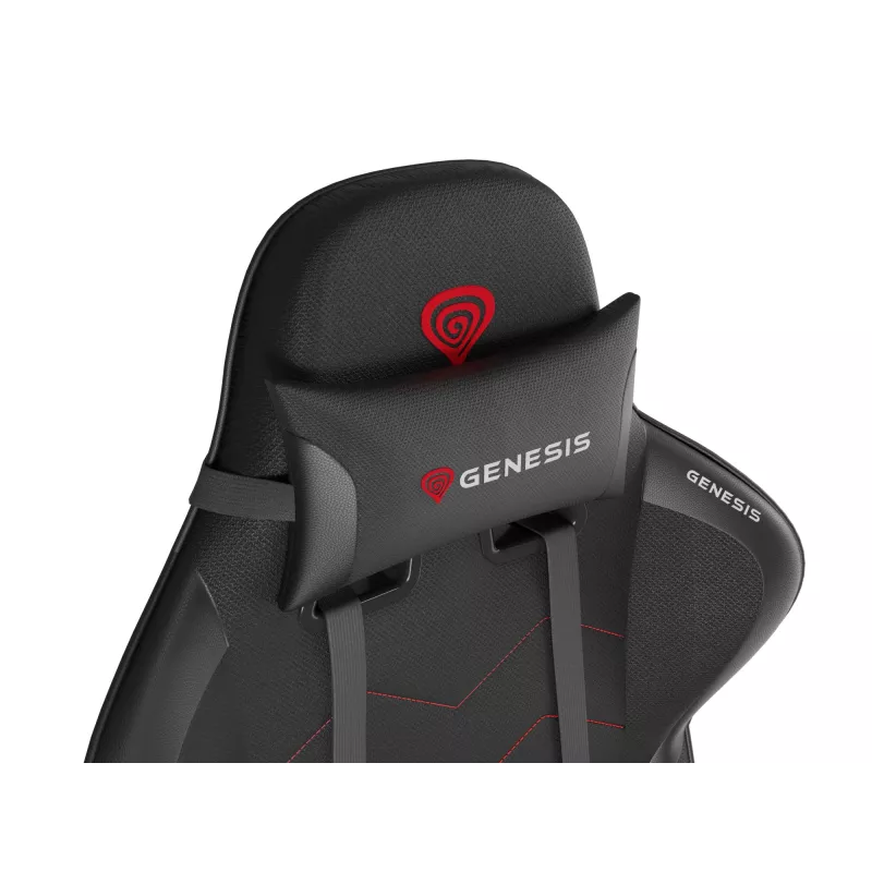 GENESIS Nitro 550 G2 Universal Gaming Chair Gepolsterter Sitz Schwarz