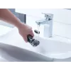 Panasonic ES-RW33 Elektro-Folienrasierer, Nass/Trocken, schnurlos, ausklappbarer Trimmer, 30 Min. Laufzeit, Schwarz/Silber
