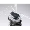 Panasonic ES-RW33 Elektro-Folienrasierer, Nass/Trocken, schnurlos, ausklappbarer Trimmer, 30 Min. Laufzeit, Schwarz/Silber