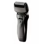 Panasonic ES-RW33 Elektro-Folienrasierer, Nass/Trocken, schnurlos, ausklappbarer Trimmer, 30 Min. Laufzeit, Schwarz/Silber