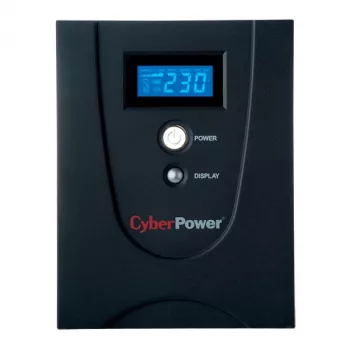 Unterbrechungsfreie Stromversorgung CYBERPOWER VALUE2200EILCD, 2,2 kVA (1320 W), 6 AC-Ausgänge, AVR, LCD, Tower, 230 V