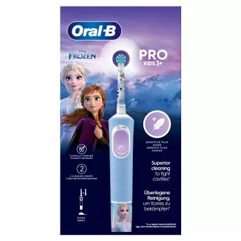 Oral-B Pro Kids Kinder-Rotationszahnbürste Hellblau