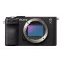 Sony Alpha 7C II ILCE7CM2B kompakte Vollformatkamera (Gehäuse), 33 MP CMOS, 3-Zoll-(7,62-cm)-TFT-Display, Schwarz