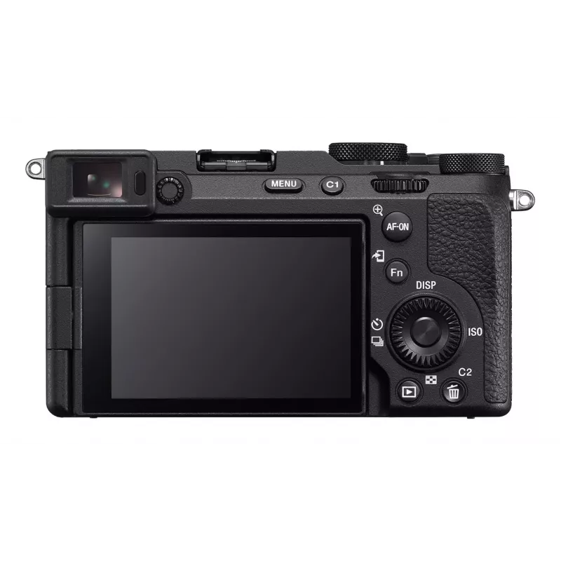 Sony Alpha 7C II ILCE7CM2B kompakte Vollformatkamera (Gehäuse), 33 MP CMOS, 3-Zoll-(7,62-cm)-TFT-Display, Schwarz