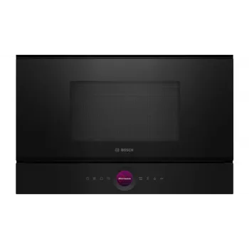 Einbau-Solomikrowelle Bosch Serie 8 BFL7221B1 — 900 W, 21 L, Touch-Bedienung, schwarz