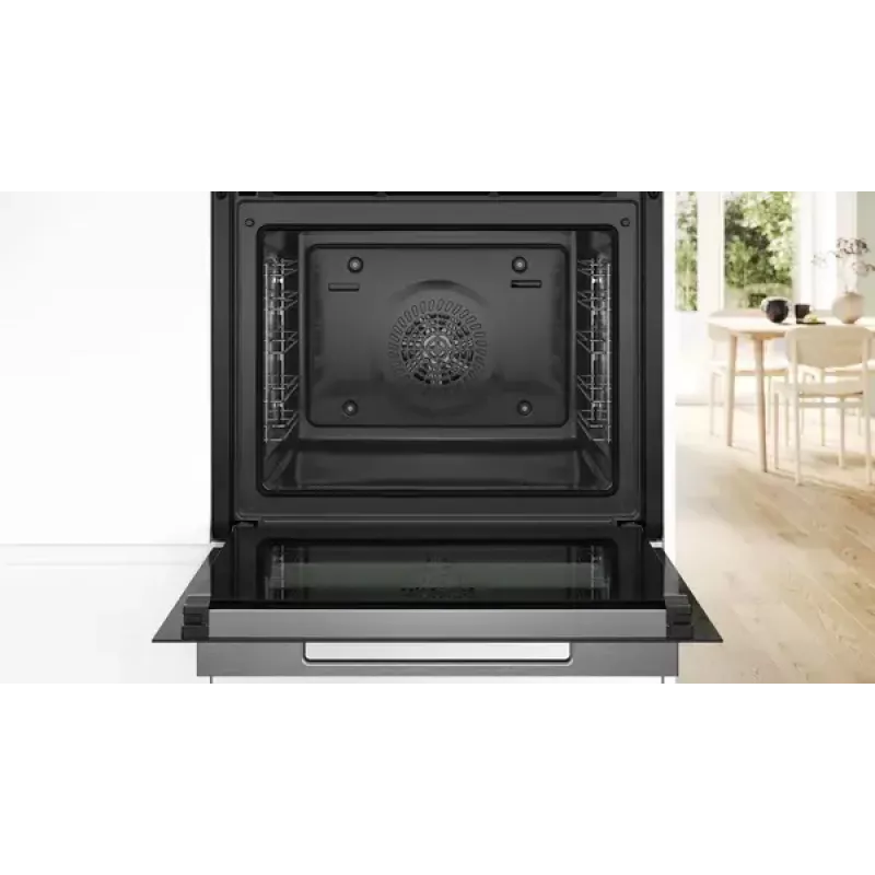 Einbau-Backofen Bosch HBG7721W1S, elektrisch, Pyrolyse
