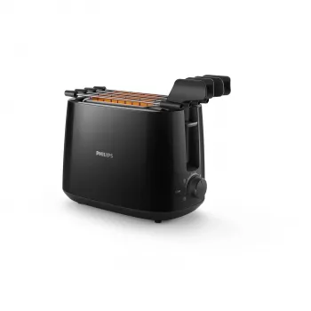 Philips Daily Collection HD2583/90 Toaster 8 8 Scheibe(n) 600 W Schwarz